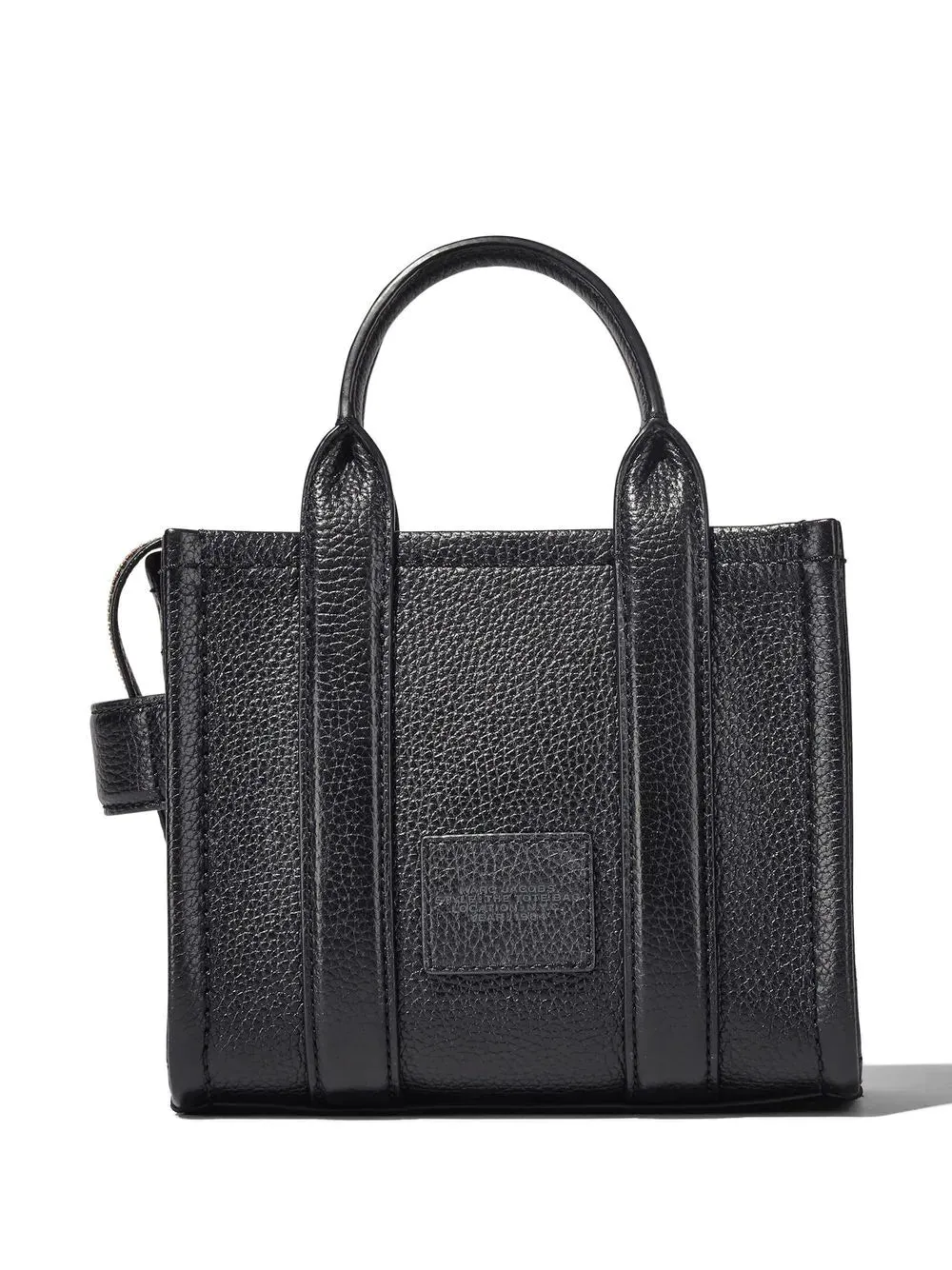 BOLSO THE MICRO LEATHER TOTE BAG NEGRO
