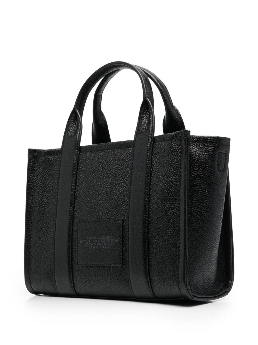 BOLSO THE MINI LEATHER TOTE BAG NEGRO