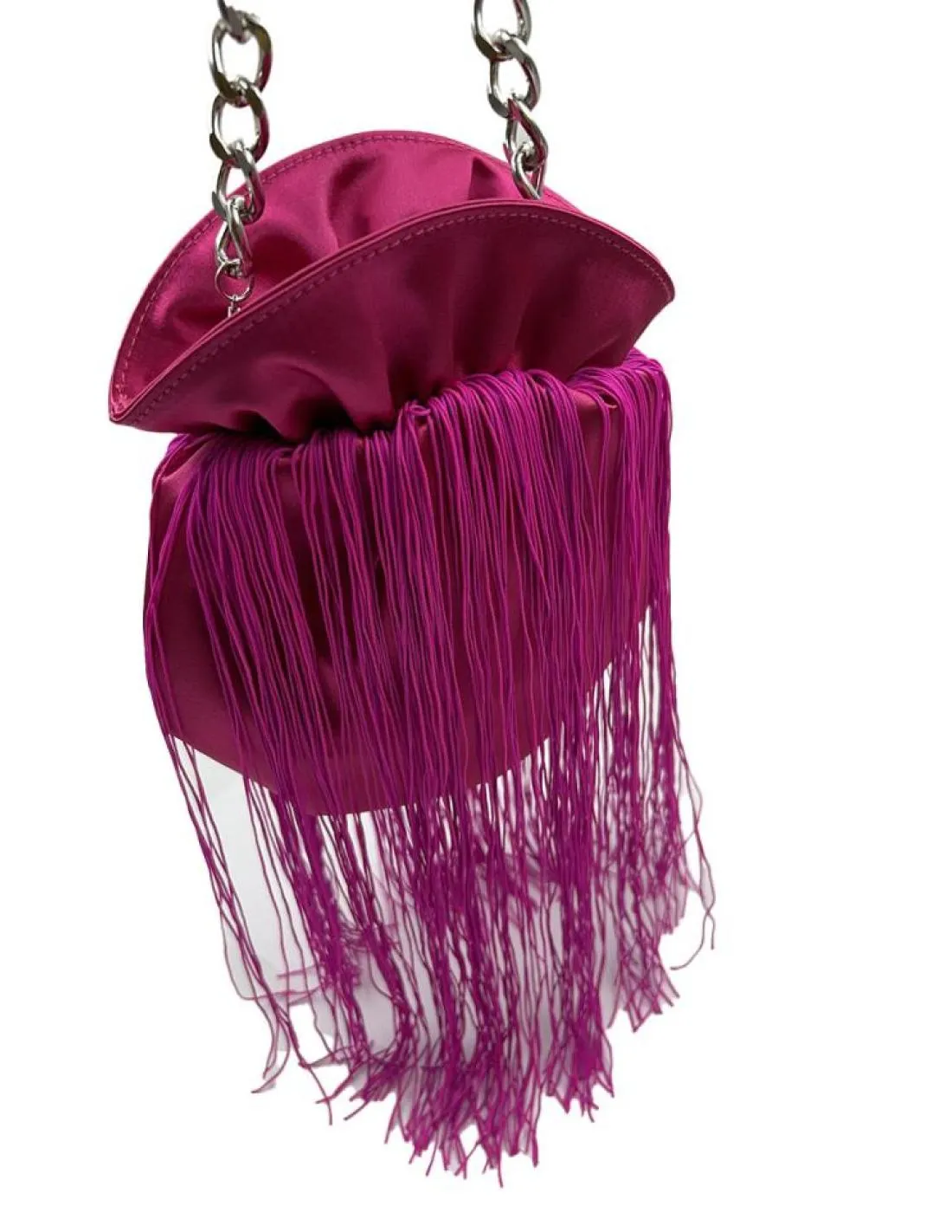 BOLSOS BUGAMBILIAS CON FLECOS IDEALES PARA FIESTA Y BODA ESTILO VINTAGE AÑOS 20