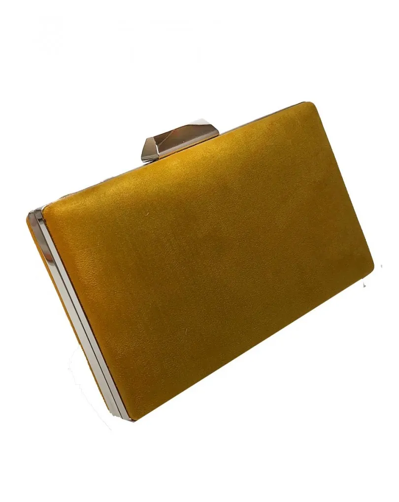 BOLSOS DE FIESTA MOSTAZA (AMARILLO TONO 5), COMPLEMENTOS PARA TRAJES DE FIESTA Y NOCHE