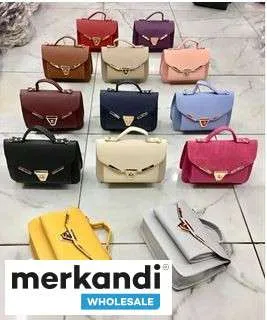 Bolsos de mujer al por mayor, que abarcan una amplia gama de colores y modelos.