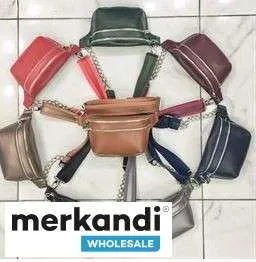 Bolsos de mujer al por mayor, que abarcan una amplia gama de colores y modelos.
