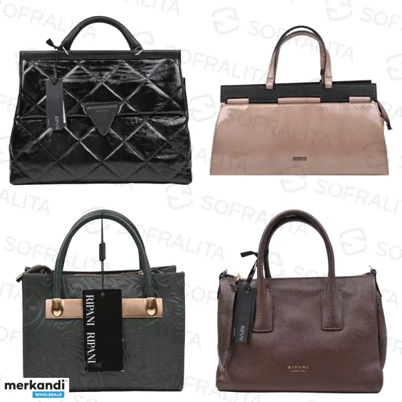 BOLSOS DE MUJER RIPANI DE ALTA CALIDAD DE MARCA ITALIANA PARA TODAS LAS ESTACIONES (AE52)