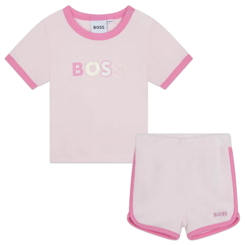 BOSS Conjunto camiseta y pantalón