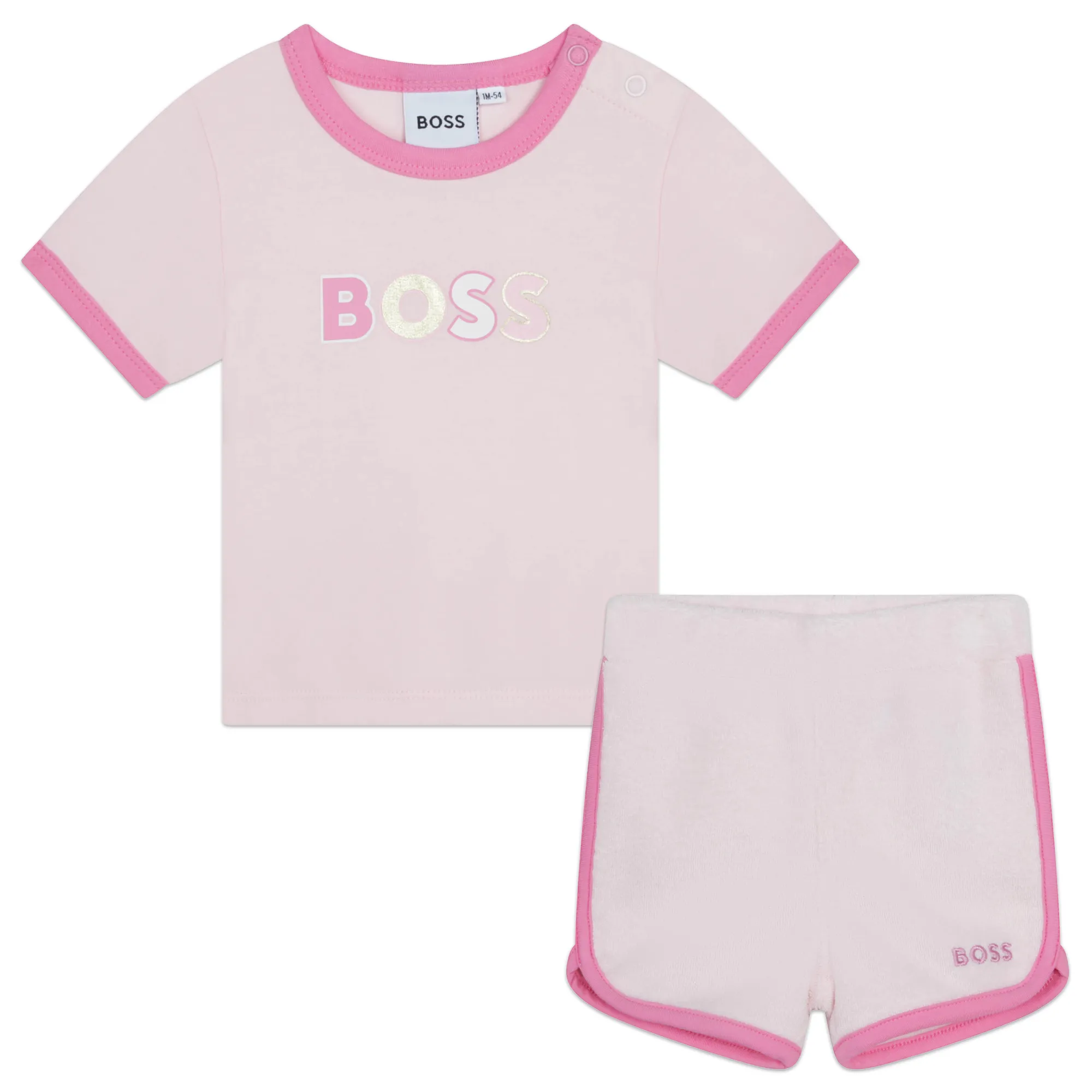 BOSS Conjunto camiseta y pantalón