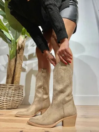 Bota Campera WESTERVILLE Taupe