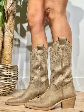 Bota Campera WESTERVILLE Taupe