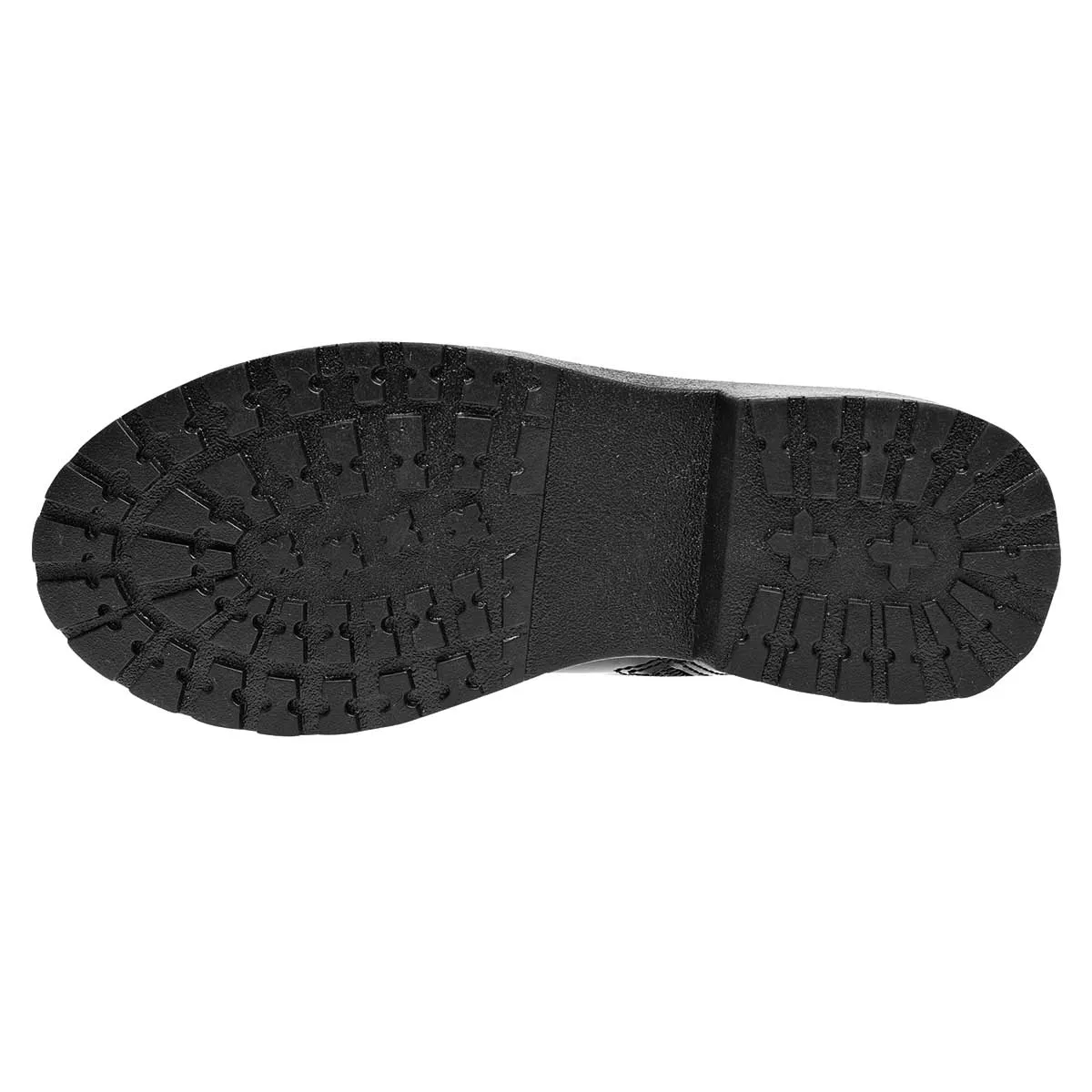 Botas Exterior Sintético Color Negro De Charol Para Niña De Bambino