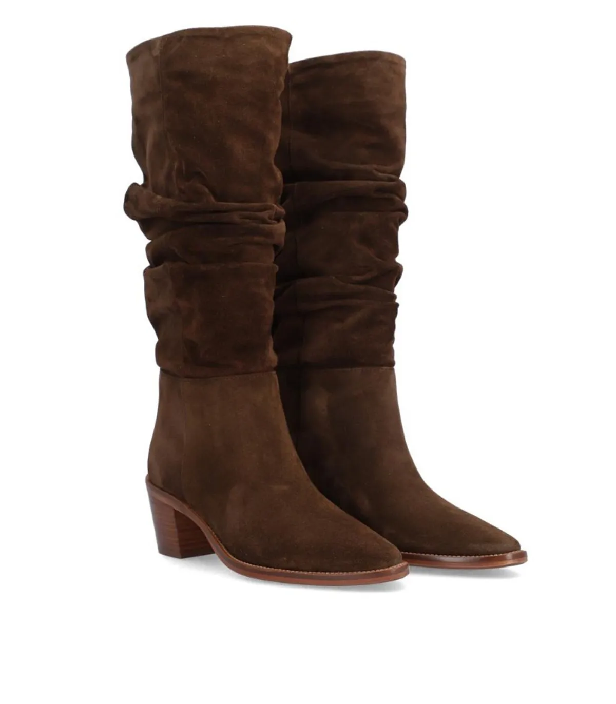 BOTAS MUJER TACÓN ALTO 25731133 MARRON