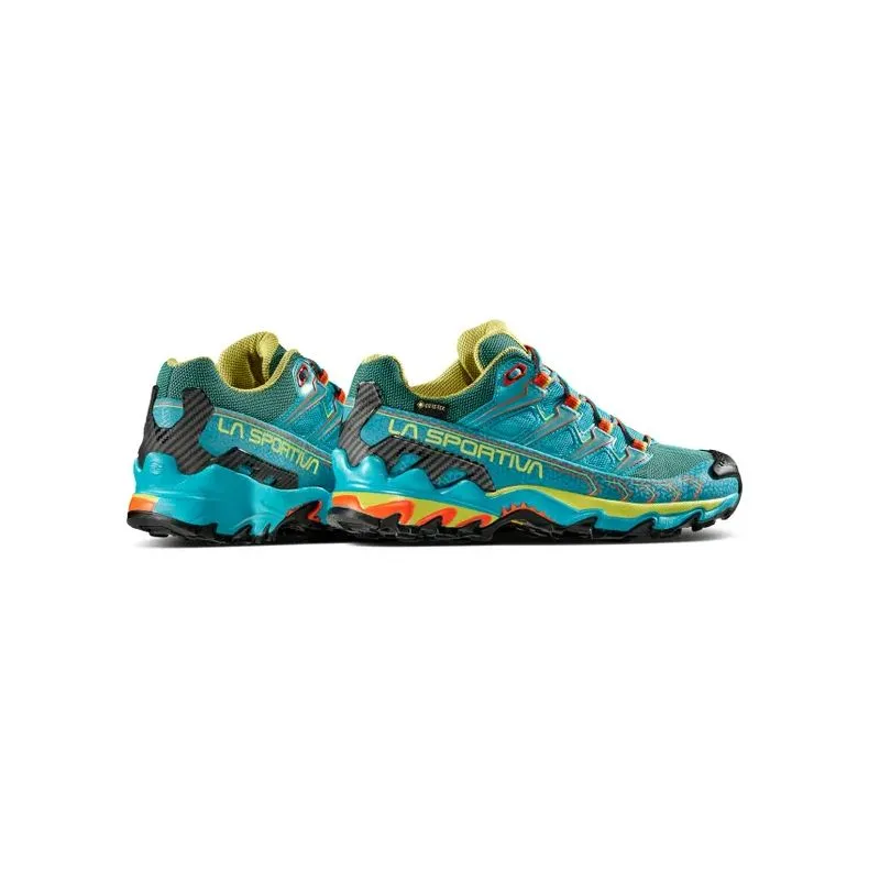 BOTAS TREKKING/HIKING MUJER LA SPORTIVA ULTRA RAPTOR II GORETEX (LAGOON/GREEN BANANA)