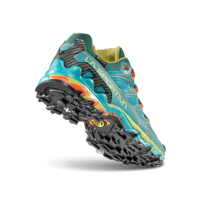 BOTAS TREKKING/HIKING MUJER LA SPORTIVA ULTRA RAPTOR II GORETEX (LAGOON/GREEN BANANA)