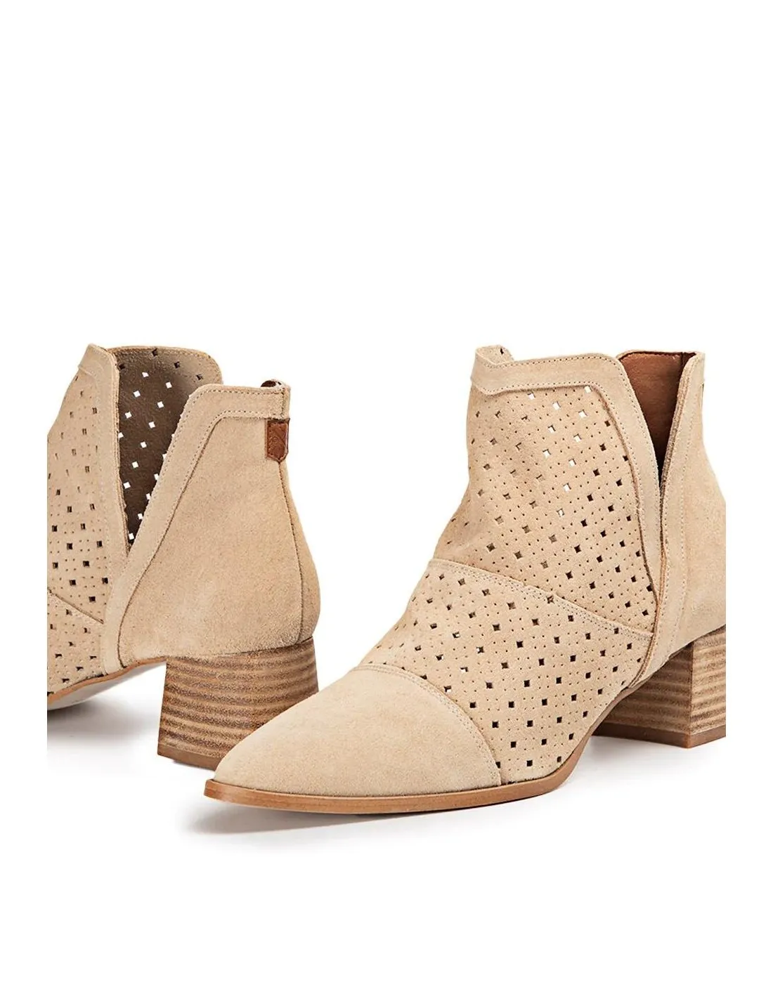 BOTINES DE MUJER PRIMAVERA POPA CRISTINA BEIGE