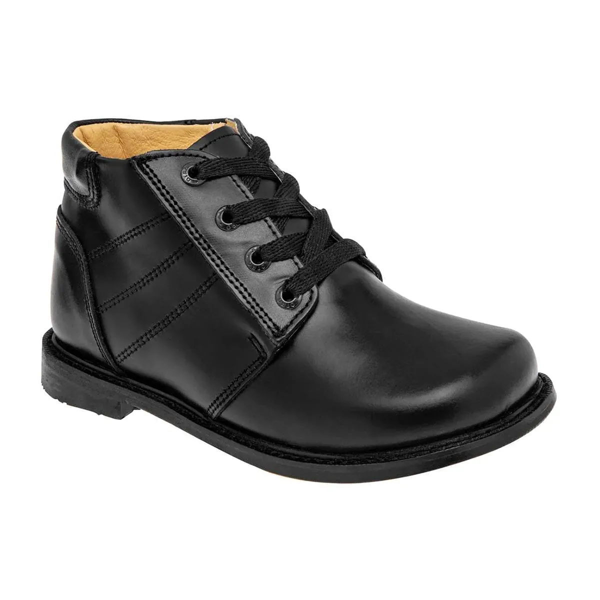 Botín Escolar RBCOLLECTION Exterior Piel Color Negro Para Niño