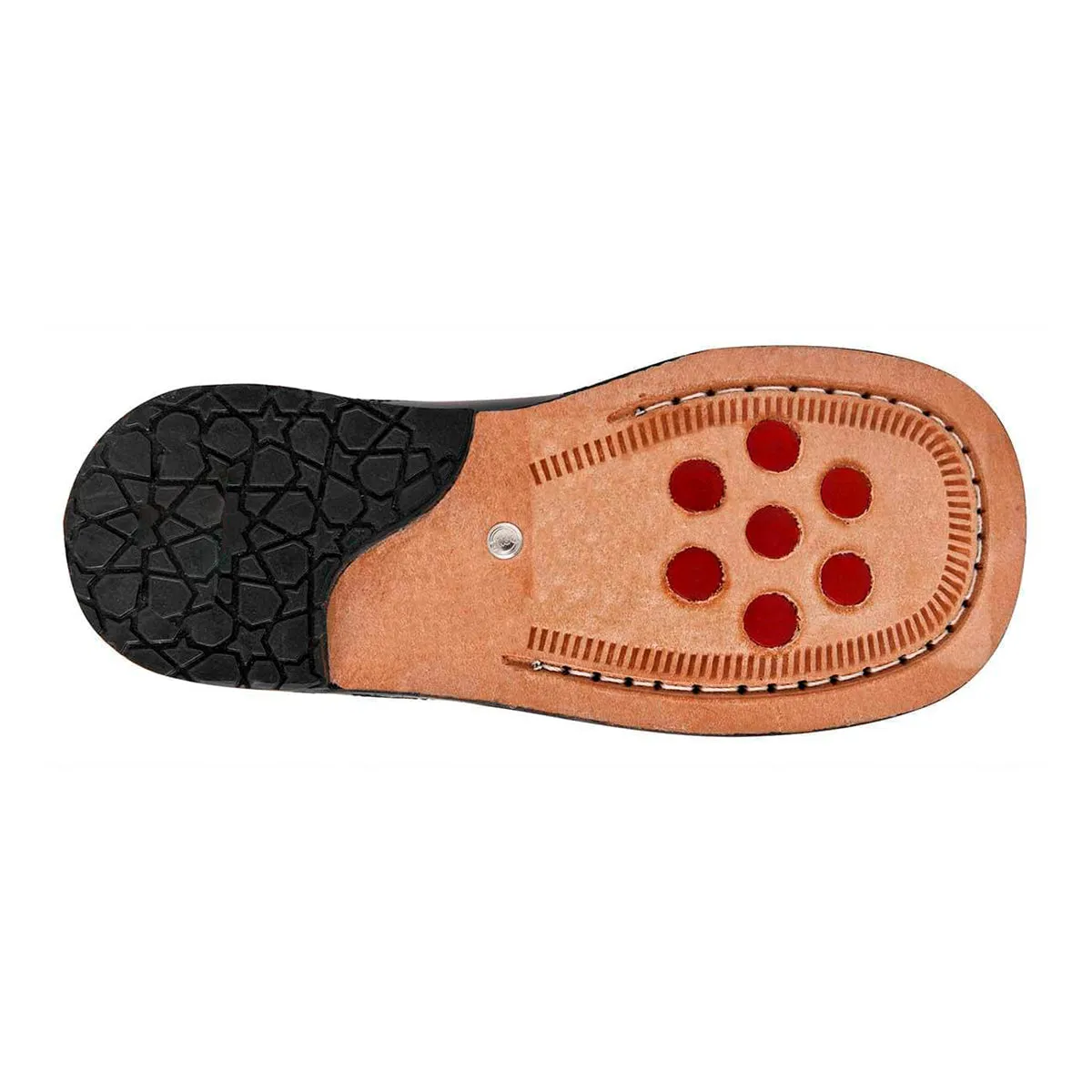Botín Escolar RBCOLLECTION Exterior Piel Color Negro Para Niño