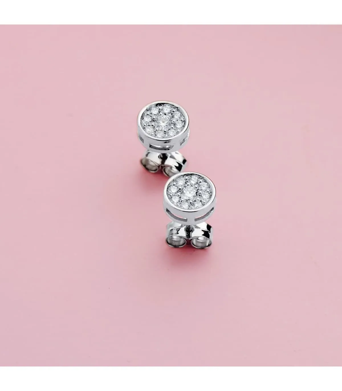 Boucles d'oreilles Nisha Diamants 0.360 Ct. OB 18K