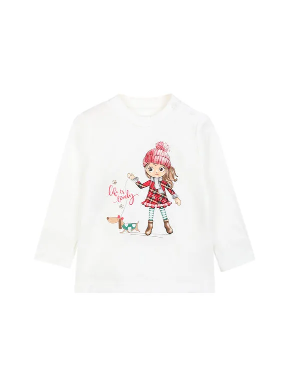 Bouny Baby Conjunto bebé niña 3 piezas con cárdigan