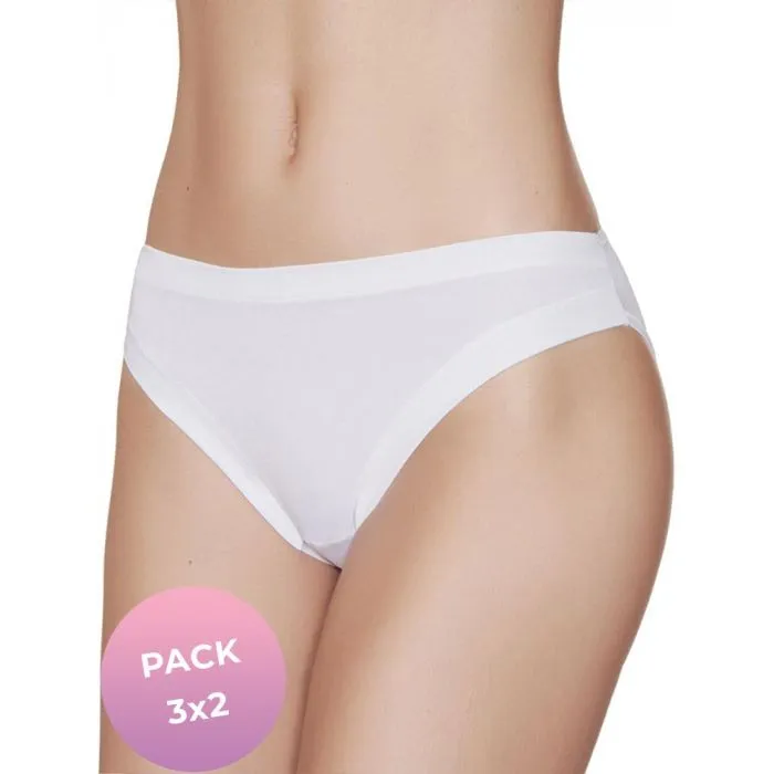 Braga Janira Brislip Esencial 31184 (Pack 3x2)