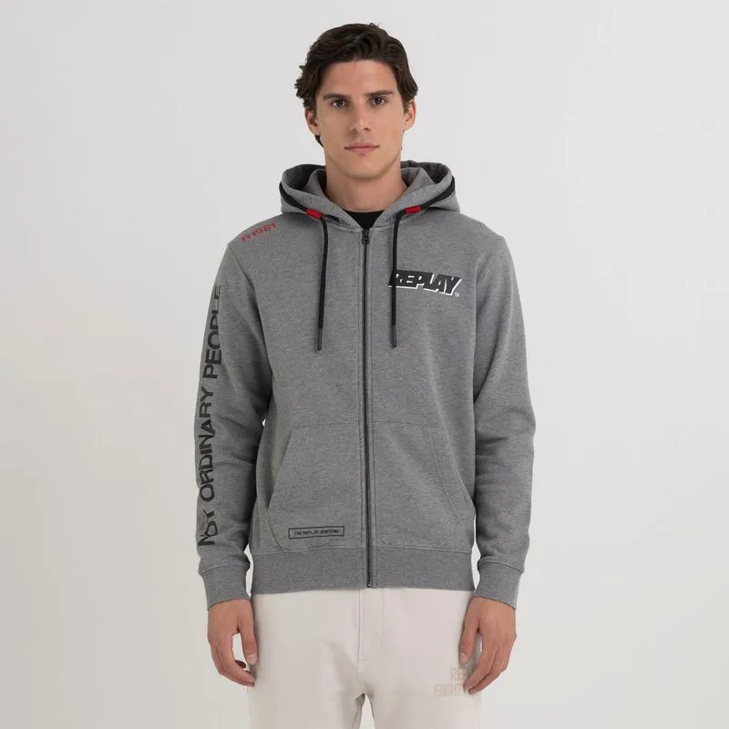Buzo Abierto Para Hombre Replay
