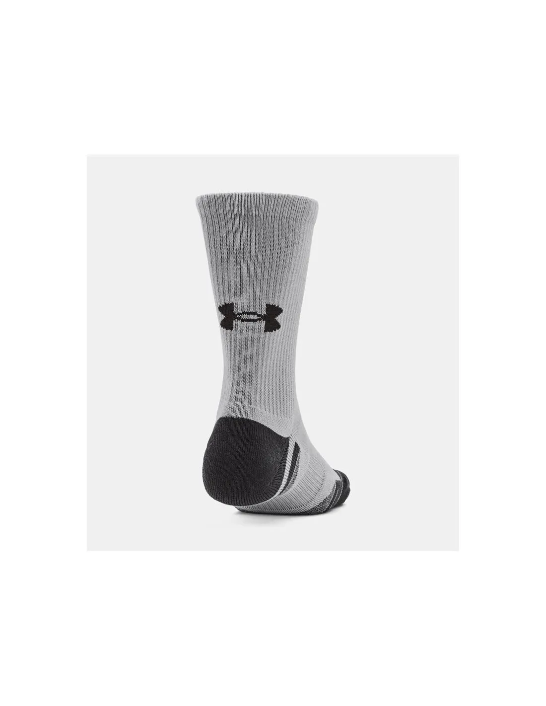 Calcetines de Fitness Under Armour Performance Tech 3Pk Crew Gris