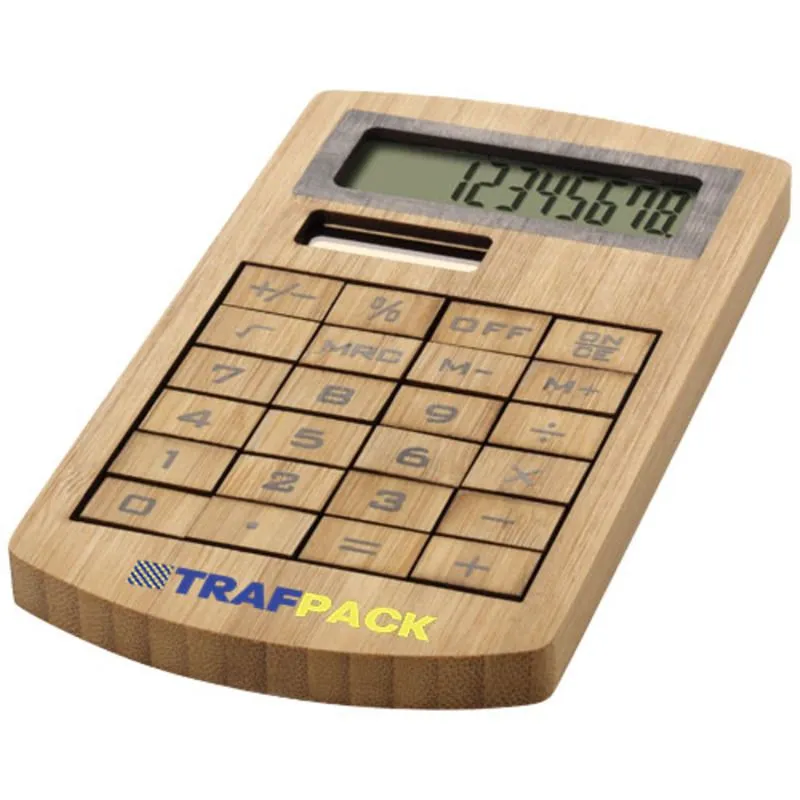 Calculadora de bambú 'Eugene'
