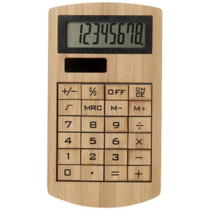 Calculadora de bambú 'Eugene'