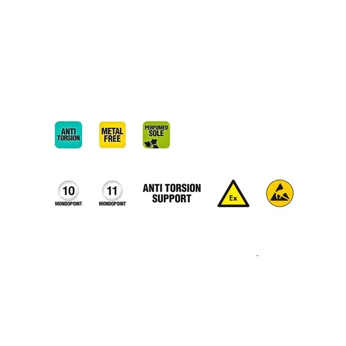 Calzado de seguridad Cofra Karma Yellow ESD S3 SRC Fitness