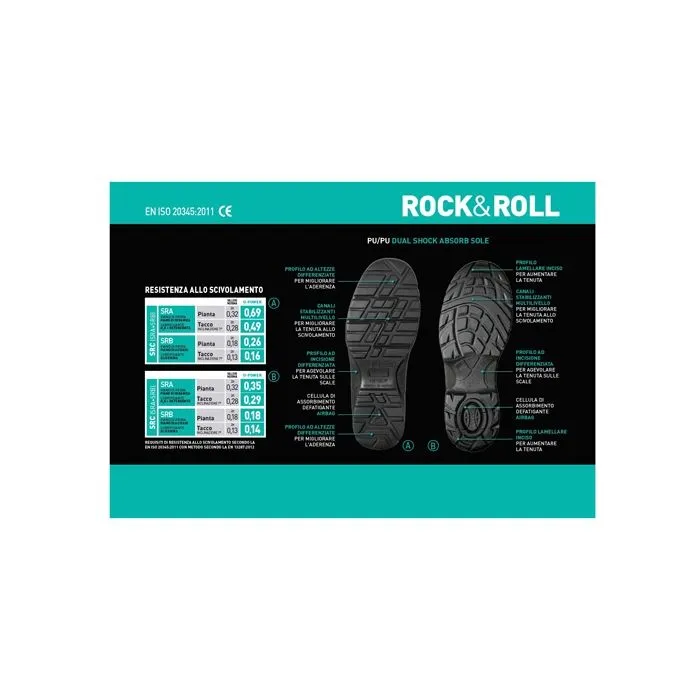 Calzado de seguridad U Power Coal S1P SRC