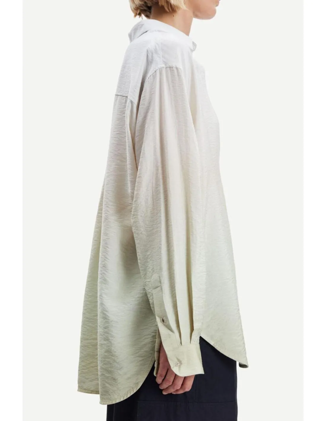 CAMISA AMPLIA CON DEGRADADO SAMSOE ALFRIDA