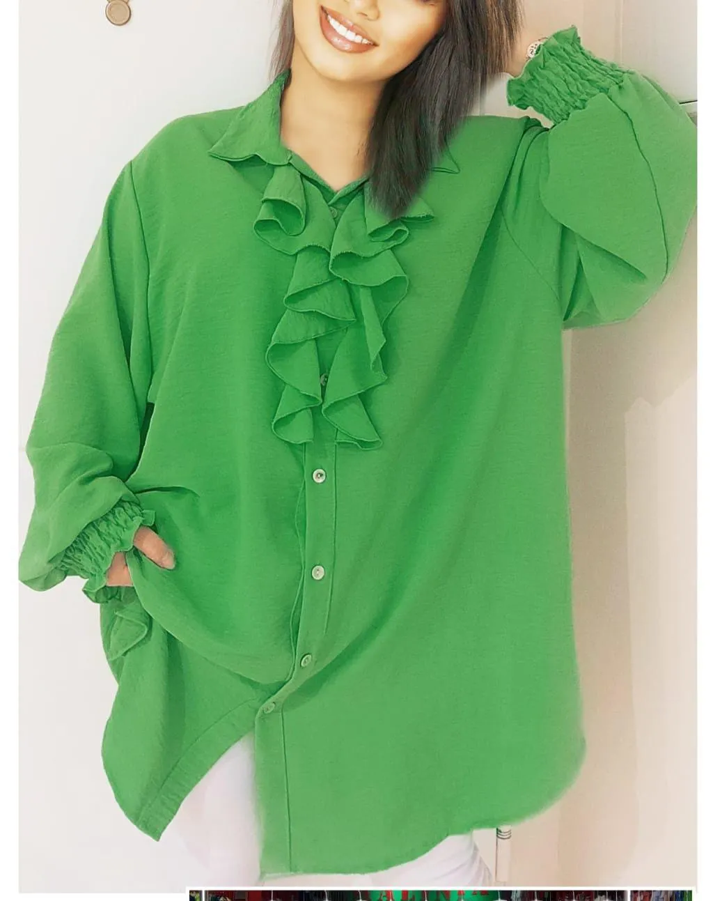 Camisa Andalucía Mujer Talla Grande