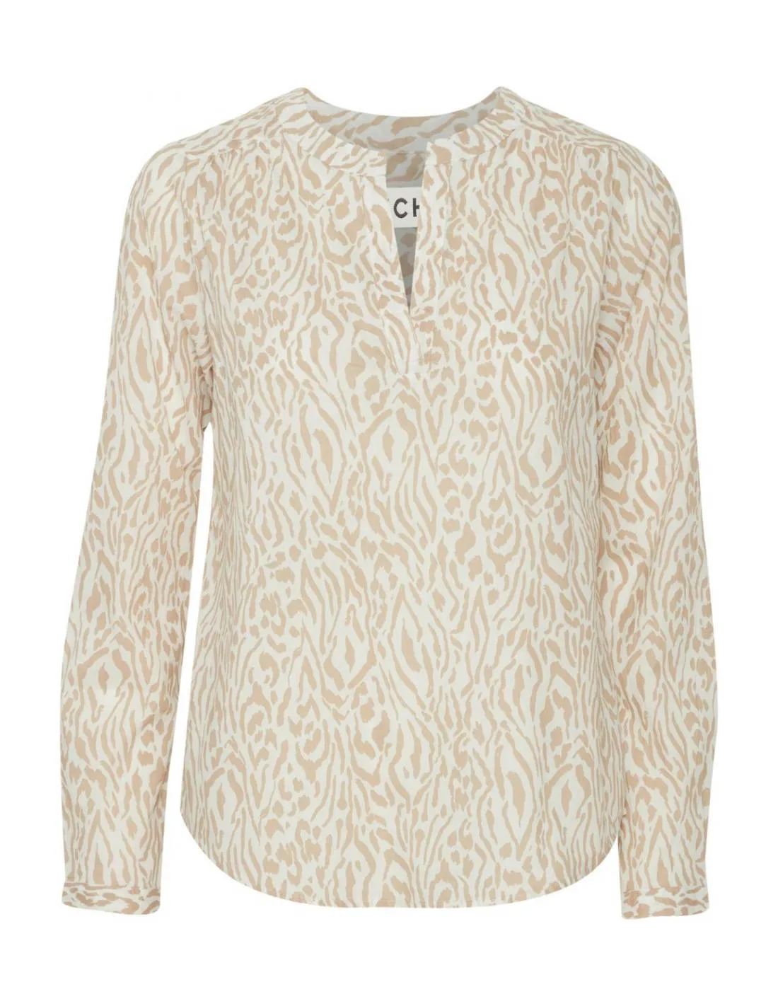 CAMISA DE VESTIR CON ESTAMPADO ICHI VALBORG