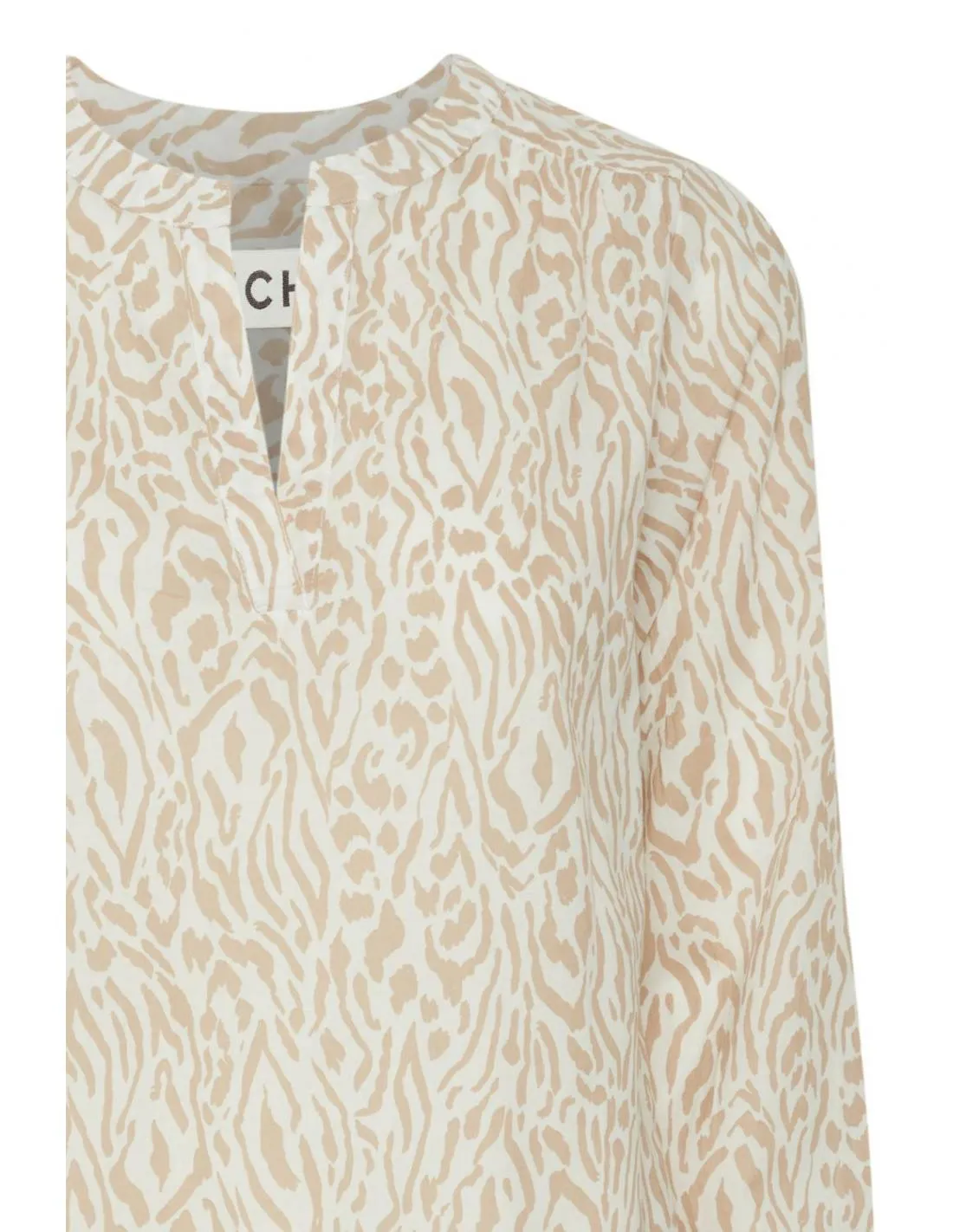 CAMISA DE VESTIR CON ESTAMPADO ICHI VALBORG