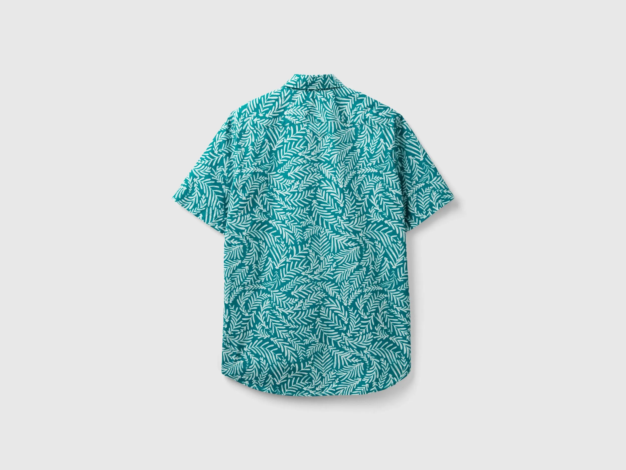 Camisa estampada de manga corta