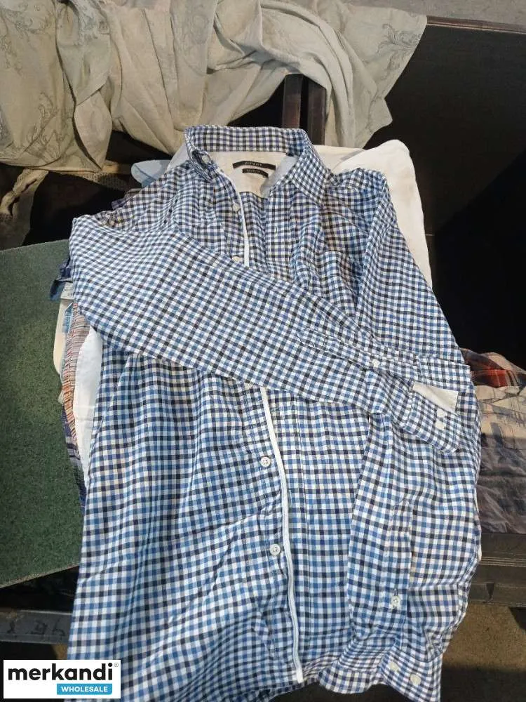 CAMISAS CLASIFICADAS PARA HOMBRE 1ER GRADO (A) AL POR MAYOR POR PESO PRIMAVERAVERANO