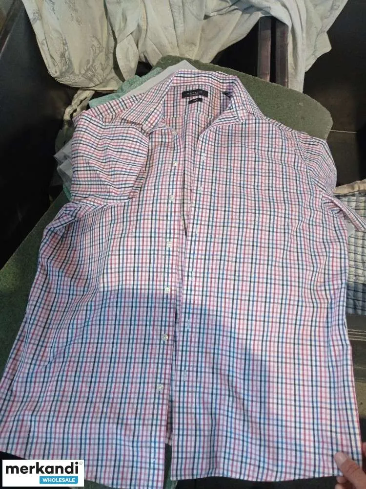 CAMISAS CLASIFICADAS PARA HOMBRE 1ER GRADO (A) AL POR MAYOR POR PESO PRIMAVERAVERANO