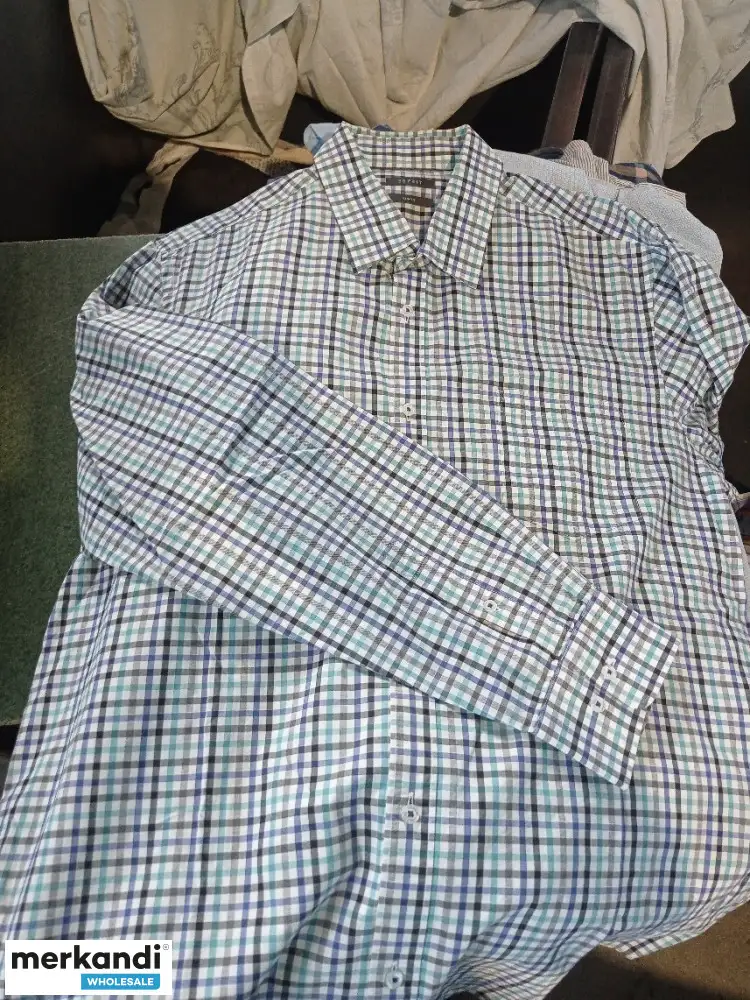 CAMISAS CLASIFICADAS PARA HOMBRE 1ER GRADO (A) AL POR MAYOR POR PESO PRIMAVERAVERANO