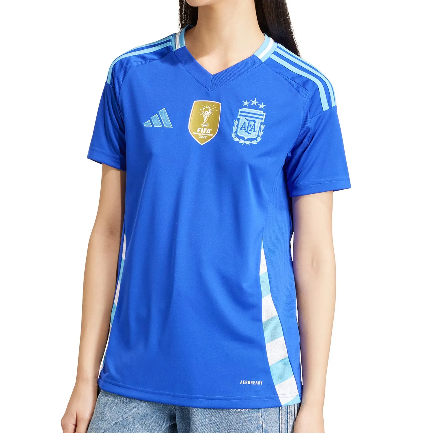 Camiseta adidas 2a mujer Argentina 2024