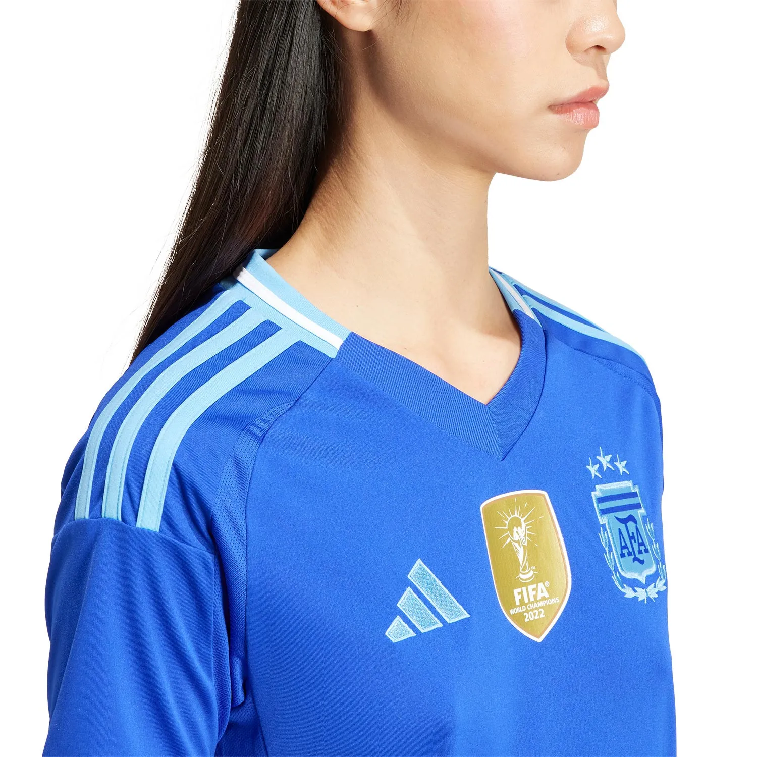 Camiseta adidas 2a mujer Argentina 2024