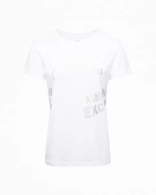 Camiseta Armani Exchange 3RYTBD Blanco