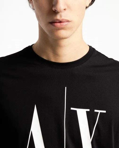 Camiseta Armani Exchange 8NZTPA ZJH4Z Negro