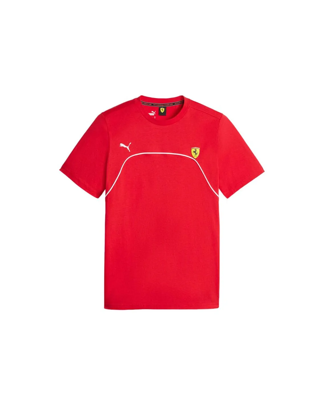 Camiseta Casual Puma Ferrari Race Rosso Corsa Hombre
