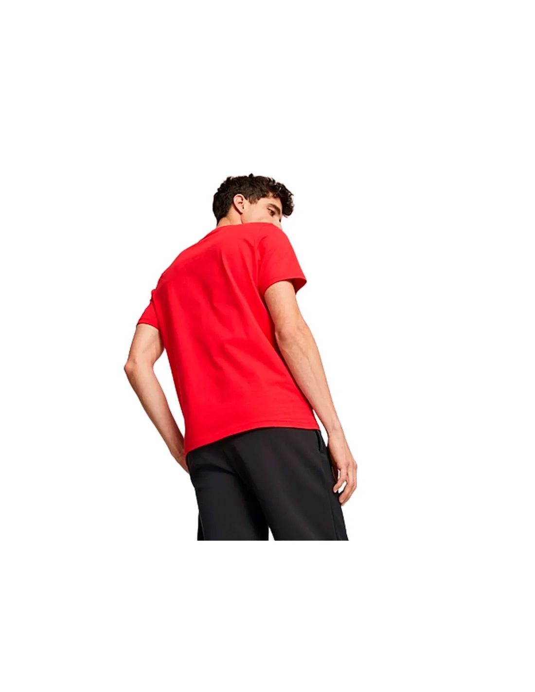 Camiseta Casual Puma Ferrari Race Rosso Corsa Hombre