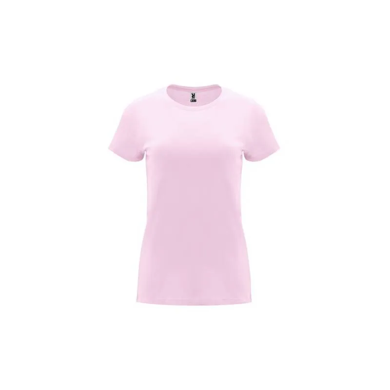 Camiseta de manga corta entallada para mujer