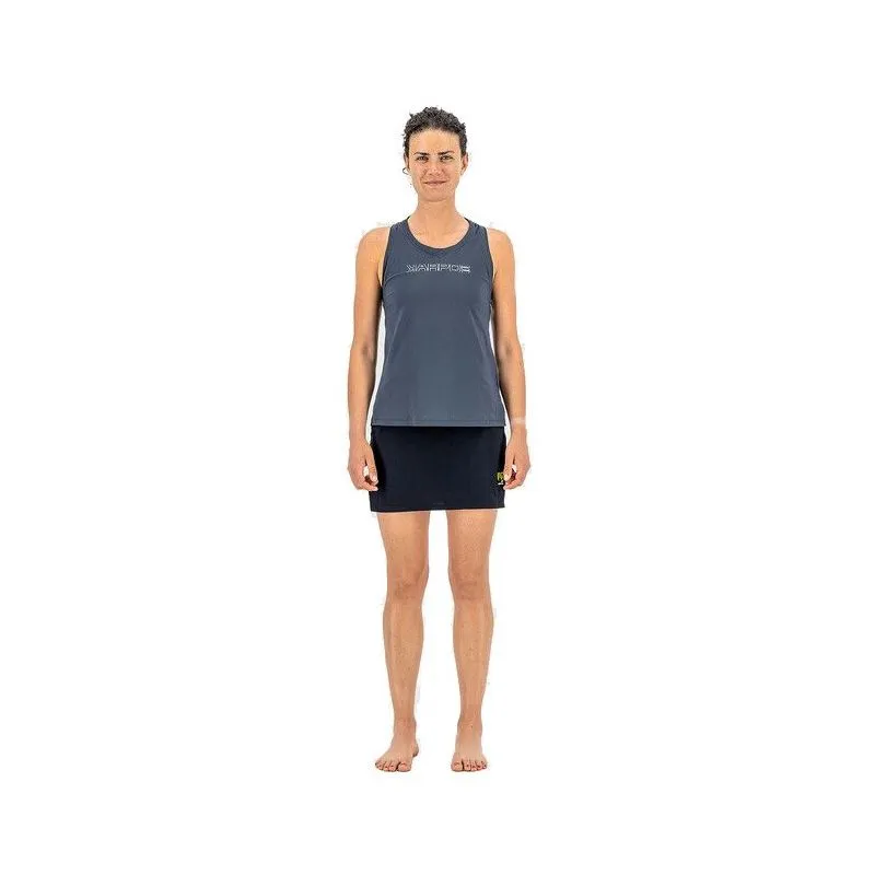 Camiseta de tirantes de mujer Karpos Quick Top (azul ombre/blanco)
