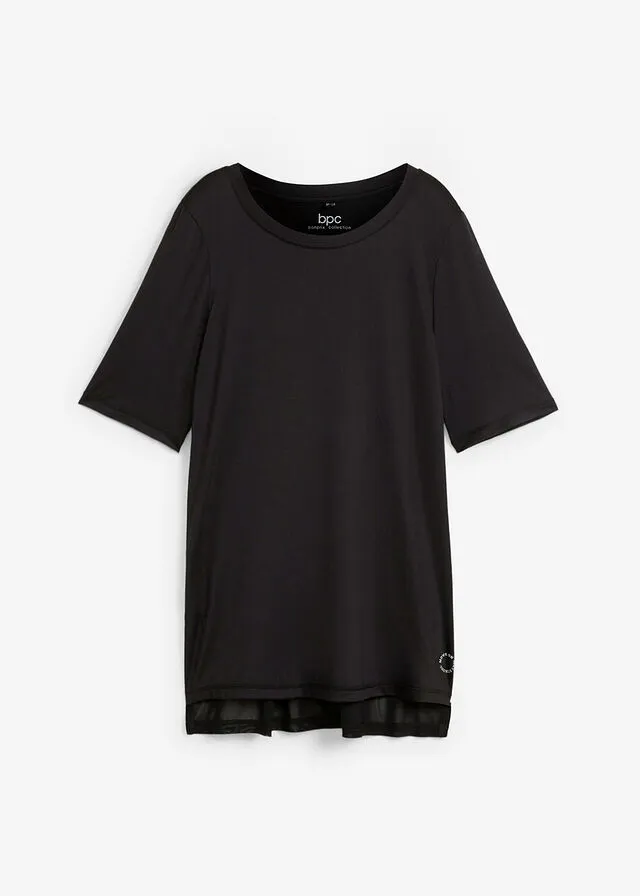 Camiseta deportiva Negro