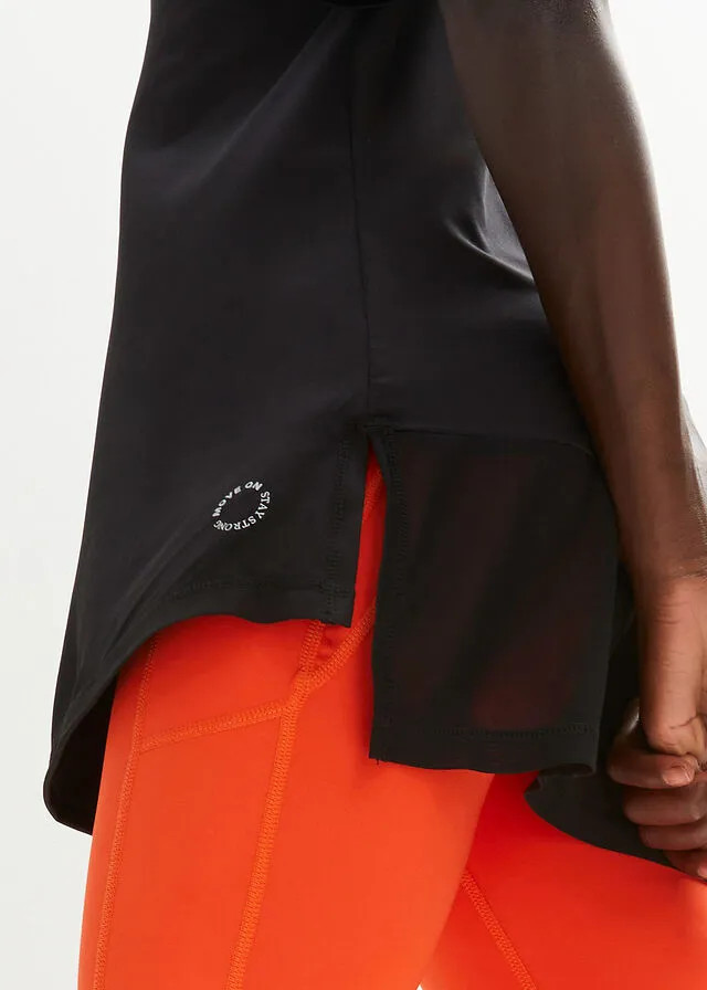 Camiseta deportiva Negro
