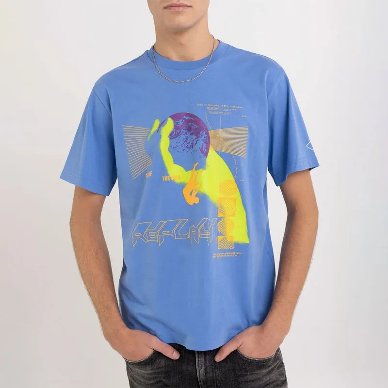 Camiseta Para Hombre Replay