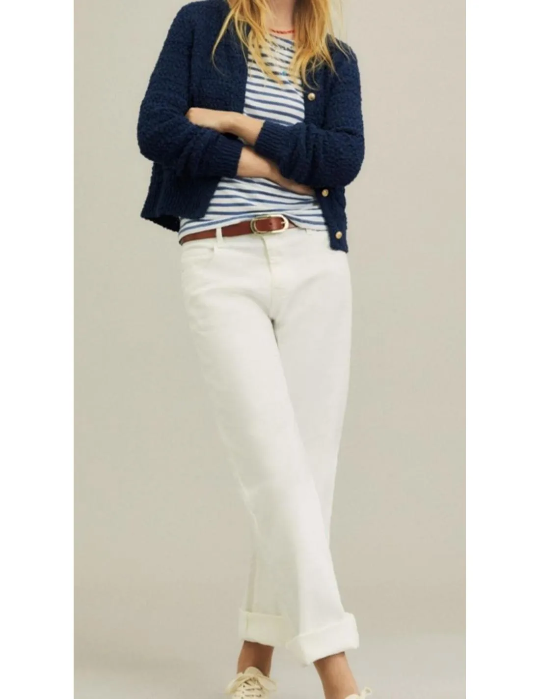 CAMISETA PRINT A RAYAS AZUL ESE O ESE STRIPES