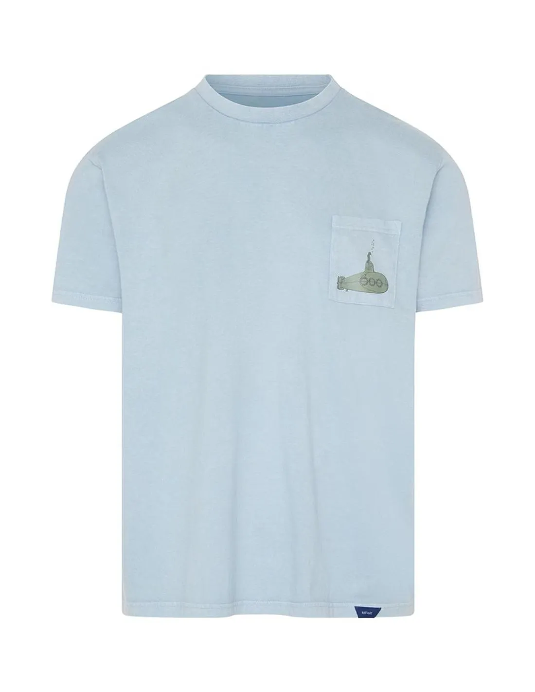 CAMISETA PRINT DE SUBMARINO KIFFKIFF AZUL CLARO