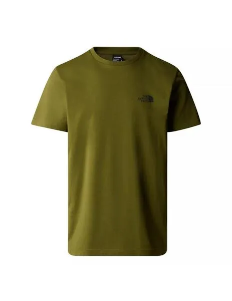 Camiseta TNF Simple Dome Forest Olive Hombre
