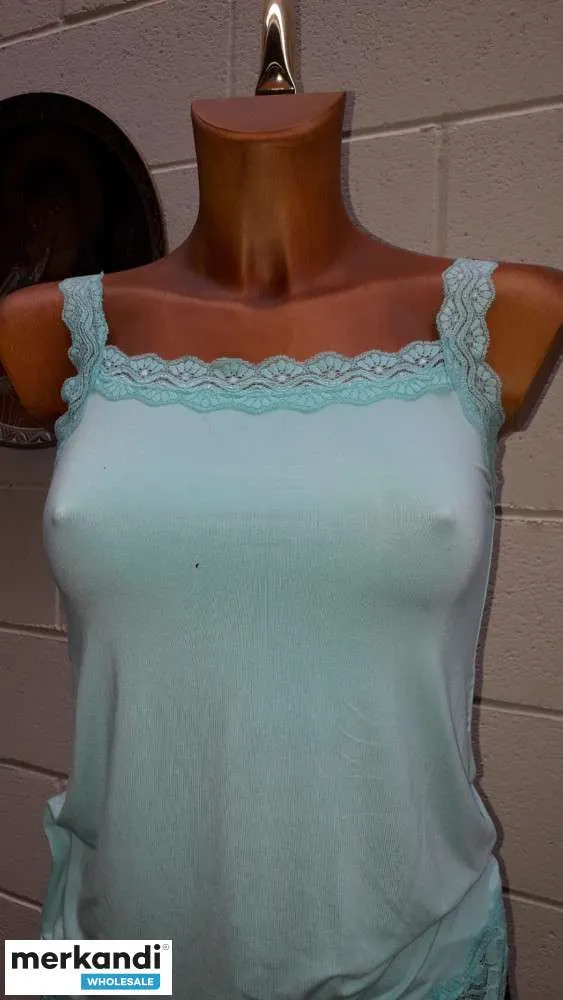 CAMISETAS SIN MANGAS DE VERANO PARA MUJER STOCK